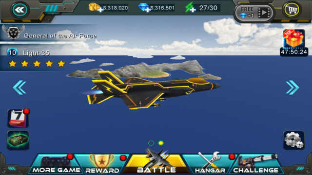 Sky Fighters 3D APK Mod
